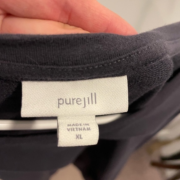 J. Jill Purely Jill tunic length sweatshirt in size XL - Picture 3 of 5